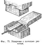 Уширение с помощью раскатки